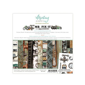 Mintay Mr. Fix It 6x6 Inch Scrapbooking Paper Pad