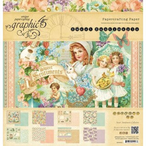 Graphic 45 Sweet Sentiments Paper Pad 12x12 kopen | Designpapier blok