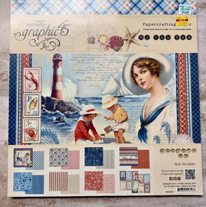  Paper Pad 8x8" -  -By The Sea - Graphic 45