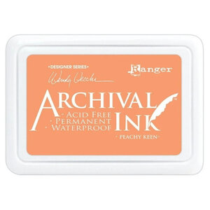 stempelinkt - watervast -  peachy keen - archival ink