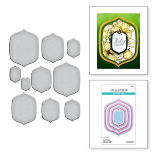 Spellbinders snijmallen Fresh Picked Labels & Tag kopen – labels en tags snijmal set