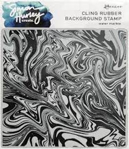 Background Stamp – Water Marble - Simon Hurley 