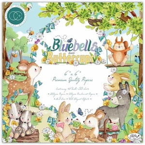 Bluebells and Buttercups 6x6 Inch Paper Pad
