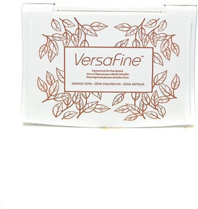 Tsukineko Versafine Inkpad Sepia Antiqua