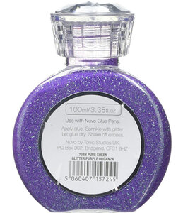 Nuvo Pure Sheen Glitter Purple Organza
