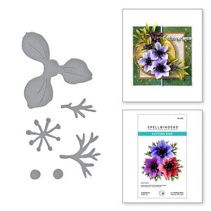 Spellbinders Snijmal Anemone – Bloemen Set