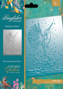  3D Embossingfolder 5x7" – Kingfisher Collection - Crafters companion