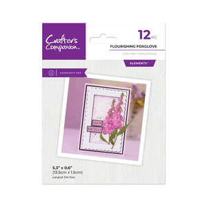 Crafter’s Companion Gemini snijmal Foxglove kopen – layered bloemen snijmal