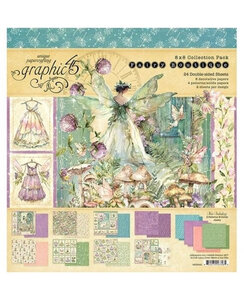  Paper Pads 8x8" - Fairy Boutique - Graphic 45 