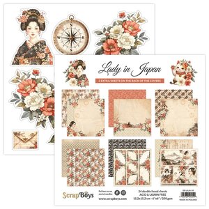 ScrapBoys Paperpad 6x6 – Lady in Japan