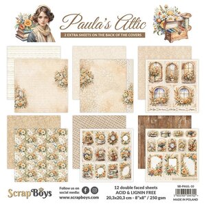 ScrapBoys Paperpad 8x8 – Paula’s Cillic
