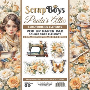 ScrapBoys Paperpad Pop-Up 8x8 – Paula’s Cillic