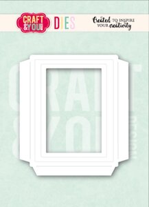 Mini Photo Frame 3 snijmal – Craft & You Design | fotoframe stansmal