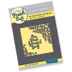 Clarity Fresh Cut Die On Your Special Day Floral Frame kopen | Snijmal bloemen frame