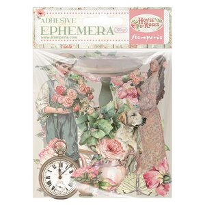 Stamperia Adhesive Ephemera House of Roses