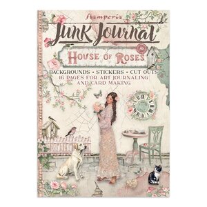 Stamperia Junk Journal House of Roses – journal papier set