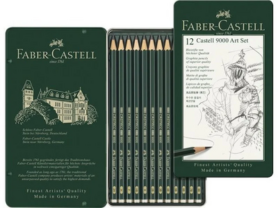 Faber-Castell 9000 potlodenset 12-delig – keuze uit Design Set of Art Set