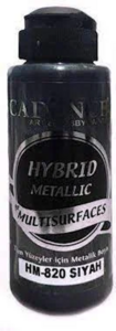 Cadence Hybrid Metallic Acrylic Semi-Mat Zwart (120 ml)
