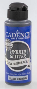 Glitter Goud Zwart 90 ml: krachtige basis met een gouden fonkeling