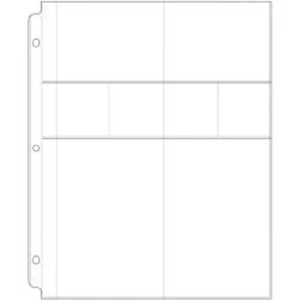 We R Memory Keepers Insteek hoezen 8 vak kopen – Voor creatieve indelingen in 3-ring albums