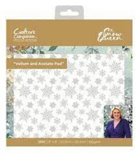  Sara signature  vellum and acetate pad 12x12 Crafters companion 