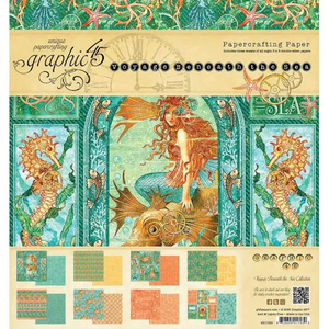 Graphic 45 - voyage beneath the sea 8x8" collection pack