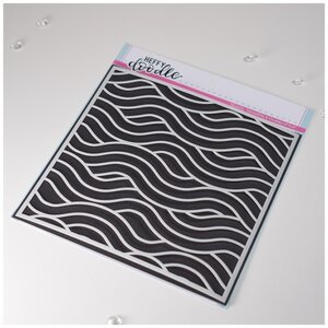 Heffy Doodle Wave Stencil – Creëer Prachtige Golven en Achtergronden