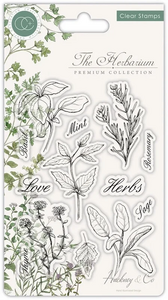 Craft Consortium Clear Stamp – Herb | Botanische stempel vol detail