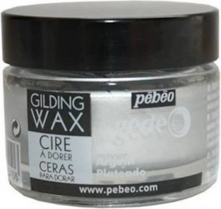 Pebeo Gilding Wax Silver – klassieke zilveren glans voor creatieve accenten