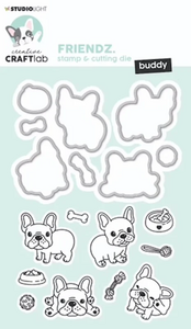 Craft Lab Mini Friendz kopen? Ontdek deze schattige stempel en snijmallen set ineen