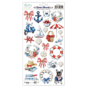 Mintay Papers Riviera Moments Cardstock Stickers – Decoratieve Stickers