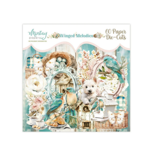 Mintay Papers Winged Melodies Die Cuts 60 stuks – Decoratieve Die Cuts