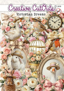 Victorian Dreams Die-Cuts Creative CutOuts (23 stuks) (CCODC-PLUS-002) – Decoratieve Die-Cuts