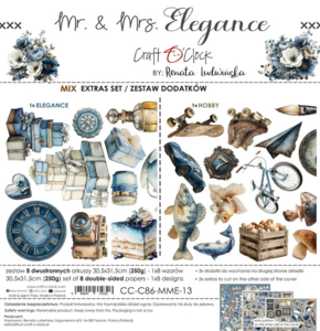 Craft O’Clock Mr. & Mrs. Elegance Extras Knipset Mix 