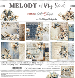 Craft O’Clock Melody of My Soul 12x12 inch Designpapier