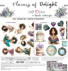Craft O’Clock Flowers of Delight Extras Knipset Mix