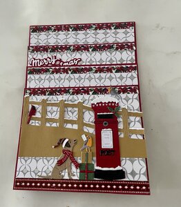 Triple Tiered Wiper Card Kerst Online Workshop | Leer een Unieke 3D Kerstkaart Maken