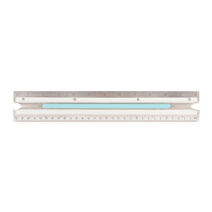 De ideale liniaal in inch én cm voor scrapbooking en kaarten maken