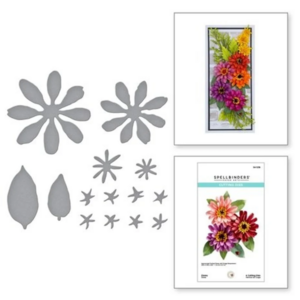 Makkelijk een levensechte Zinnia maken met Spellbinders S4-1236