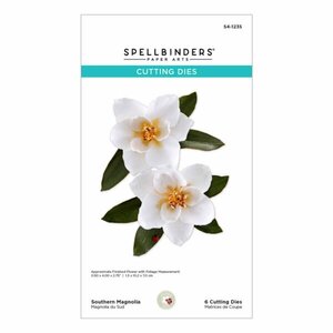 Maak een levensechte Magnolia met Spellbinders Southern Magnolia S4-1235