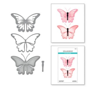 Spellbinders Layered Butterfly S5-360 – maak een prachtige 3D vlinder als blikvanger