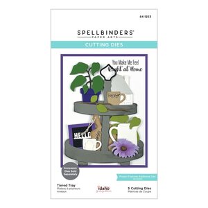Spellbinders Tiered Tray S4-1253 – maak steeds een nieuw mini-tafereeltje op je kaart