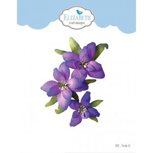 Elizabeth Craft Designs Florals 14 1950 – een makkelijke 3D-bloem met verrassend echt resultaat