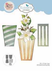 Elizabeth Craft Designs 3D Modern Vases 2248 – maak vazen die écht naar voren komen