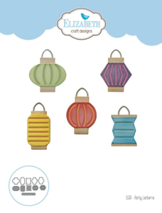 Elizabeth Craft Designs Party Lanterns 1533 – maak kleine lantaarns die echt licht geven
