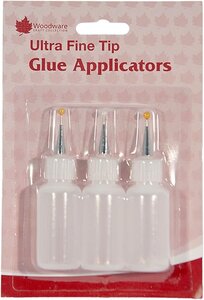 Woodware Ultra Fine Tip Glue Applicators WW2916 – 3 stuks voor precies lijmen