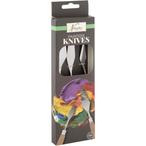 Nassau Paletmessen / Painters Knives – 3 stuks – 715427 / 138565