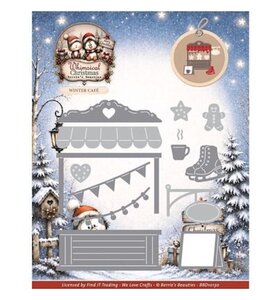 Berrie's Beauties Whimsical Christmas Winter Café Snijmallen