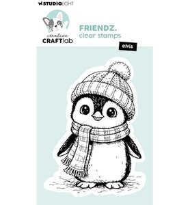Studio Light Creative Craftlab Friendz Elvis Pinguïn Stempel CCL-FR-STAMP963