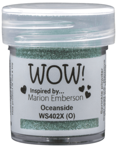 WOW! Oceanside Dappled Pearl Effects Embossingpoeder – groen & turquoise